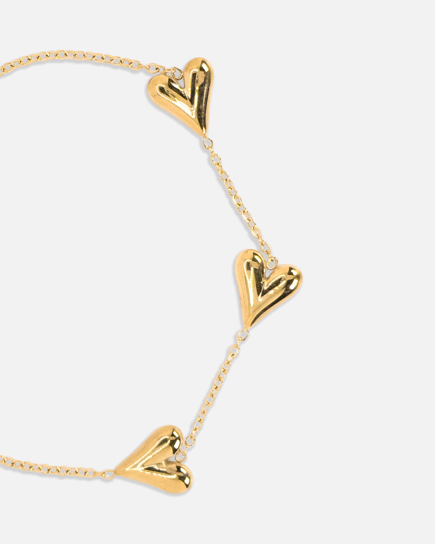 Trio Hearts Bracelet