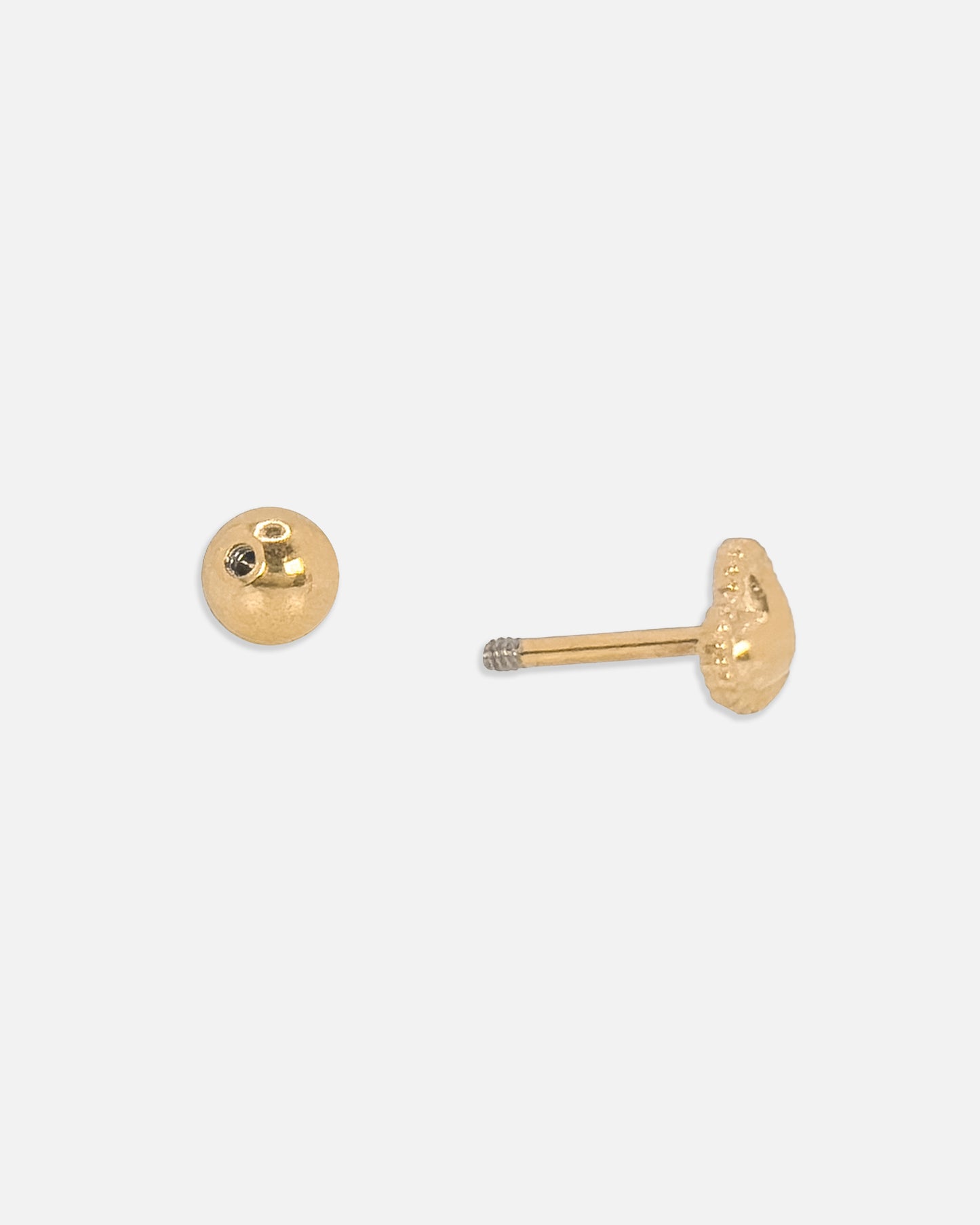 Dotted Heart Earrings
