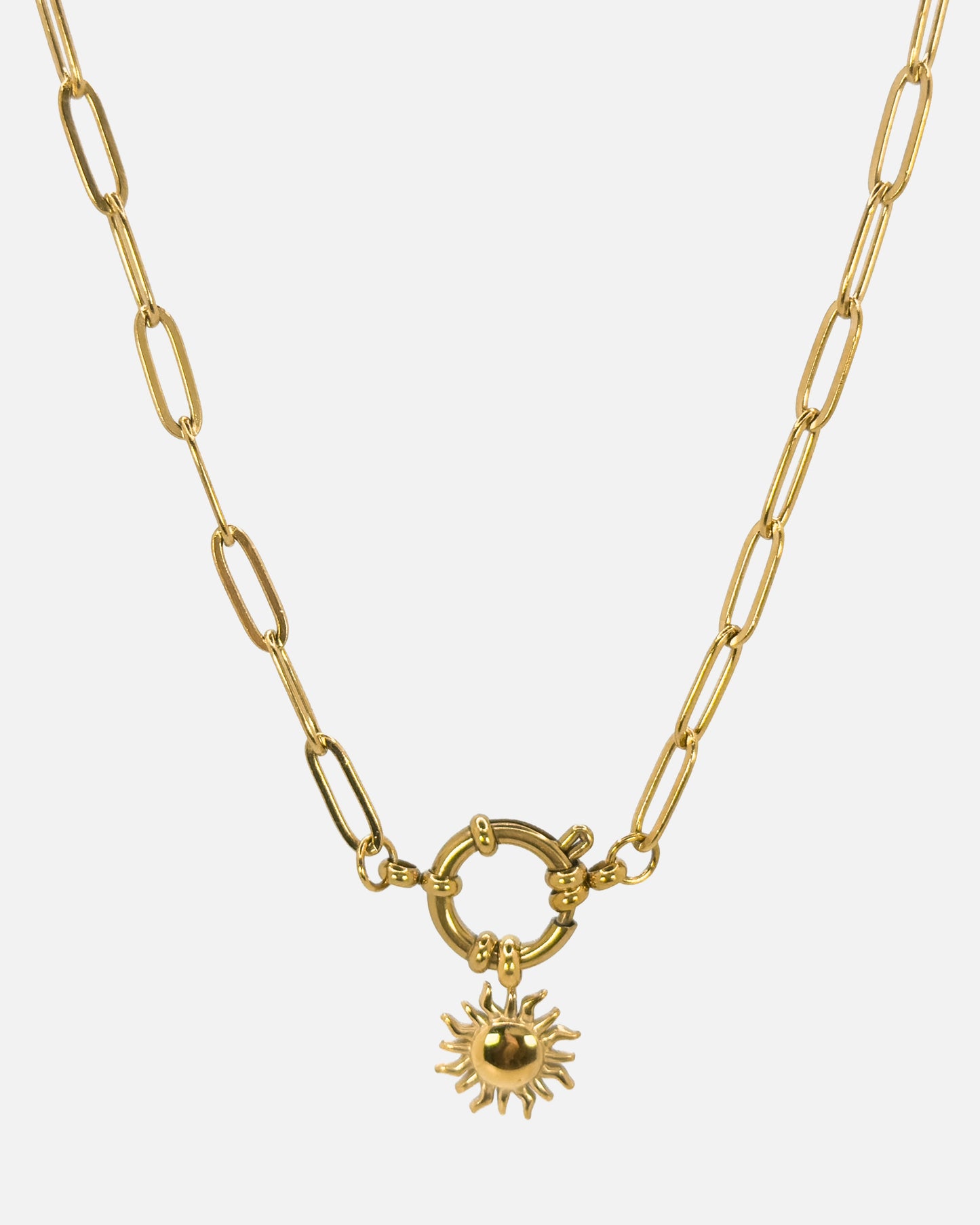 Skinny Paperclip Necklace