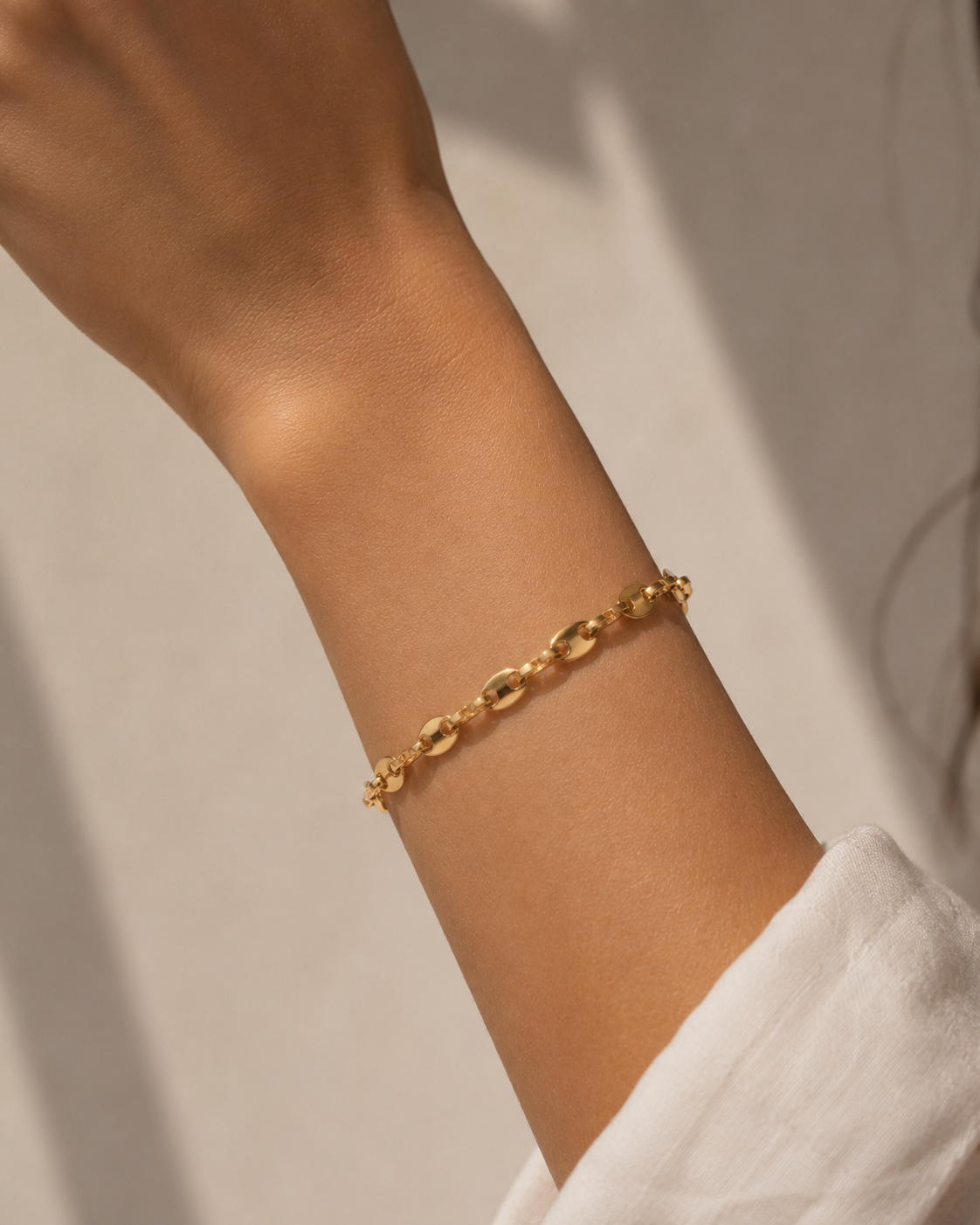 Coffee Bean Bracelete