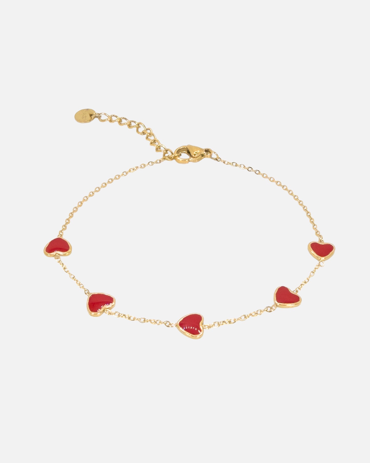 Red Hearts Bracelet