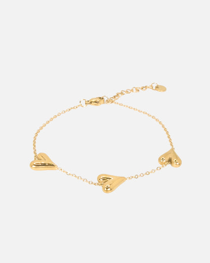 Trio Hearts Bracelet