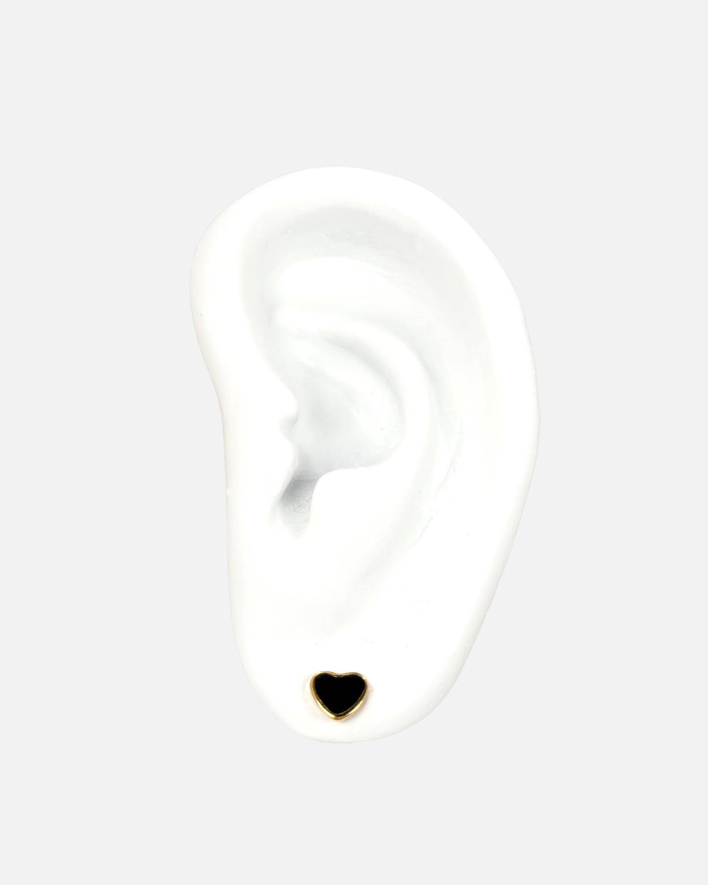 Black Hearts Earrings