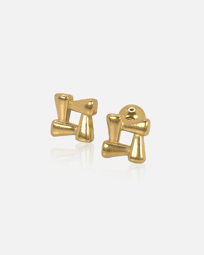 Geo Square Earrings