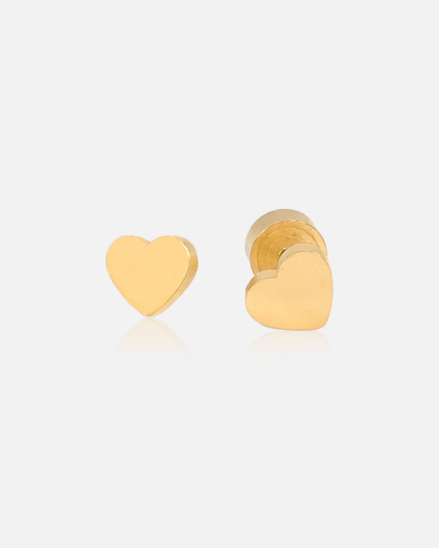 Tiny Heart Earrings