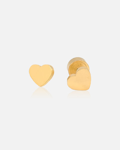 Tiny Heart Earrings