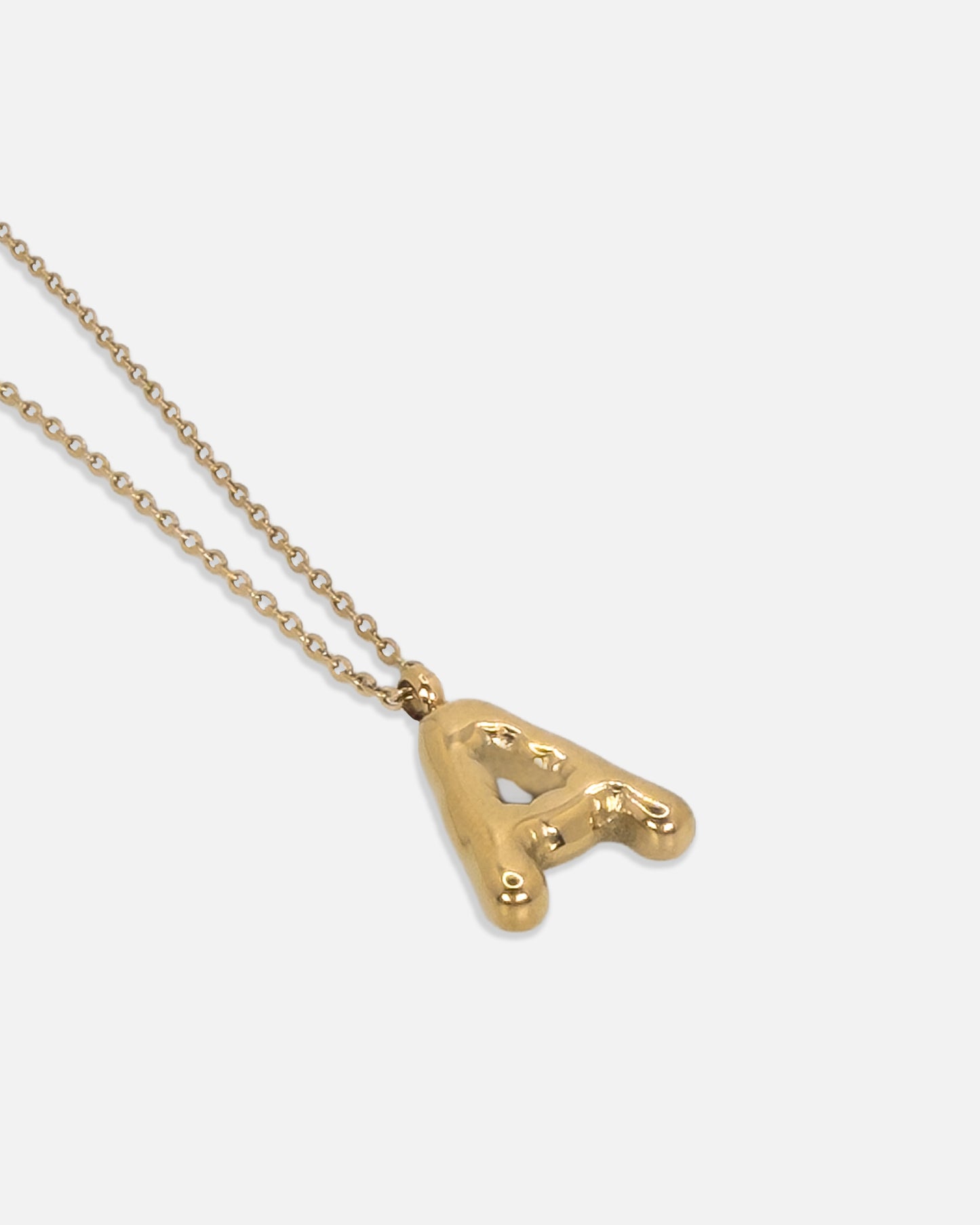 Bubble Letter Necklace
