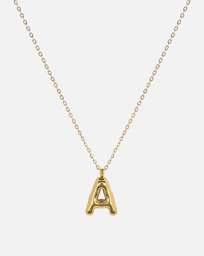 Bubble Letter Necklace