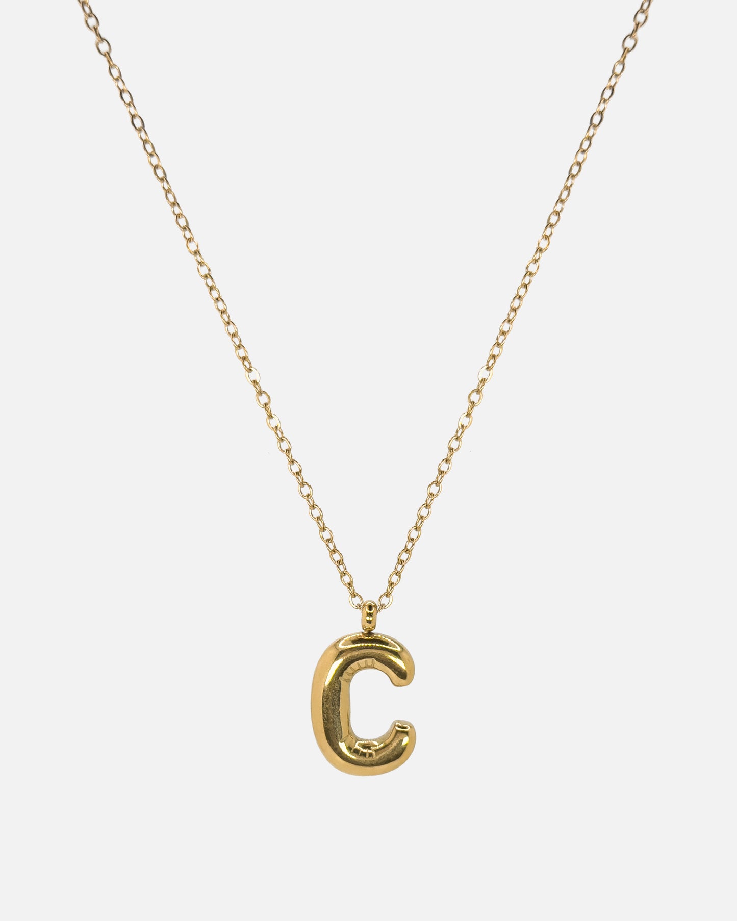 Bubble Letter Necklace
