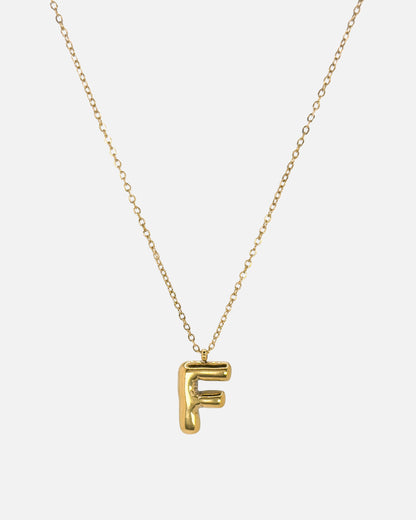 Bubble Letter Necklace