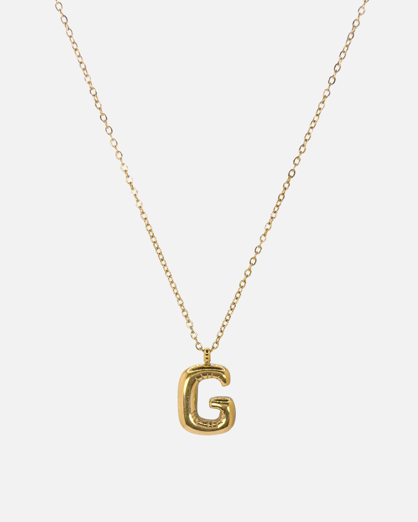 Bubble Letter Necklace