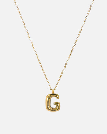 Bubble Letter Necklace