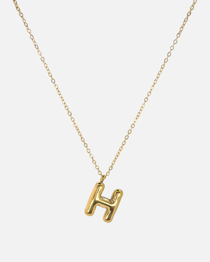 Bubble Letter Necklace