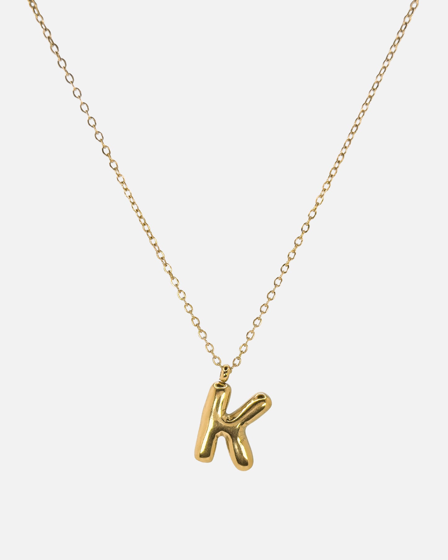 Bubble Letter Necklace