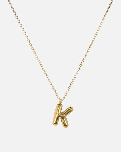 Bubble Letter Necklace