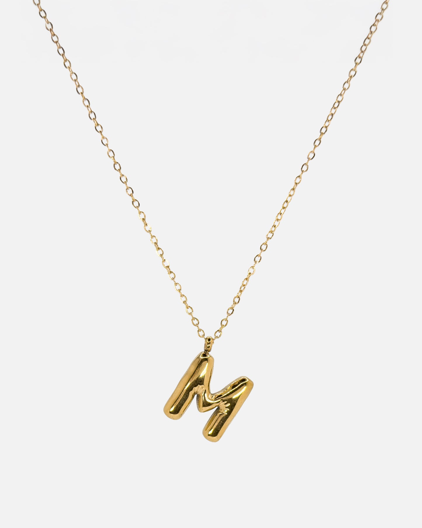 Bubble Letter Necklace
