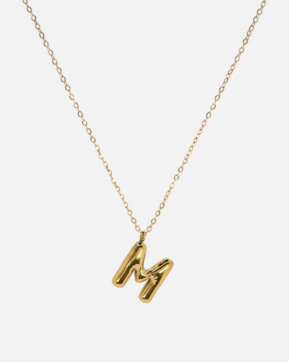 Bubble Letter Necklace