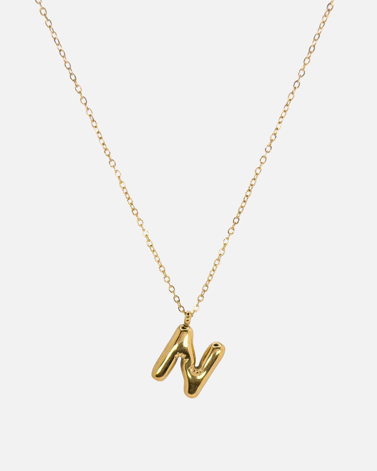 Bubble Letter Necklace