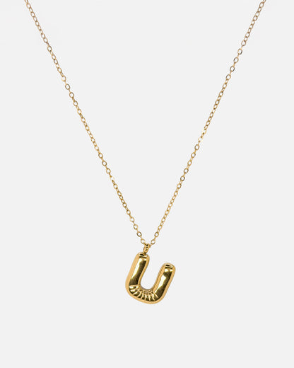 Bubble Letter Necklace