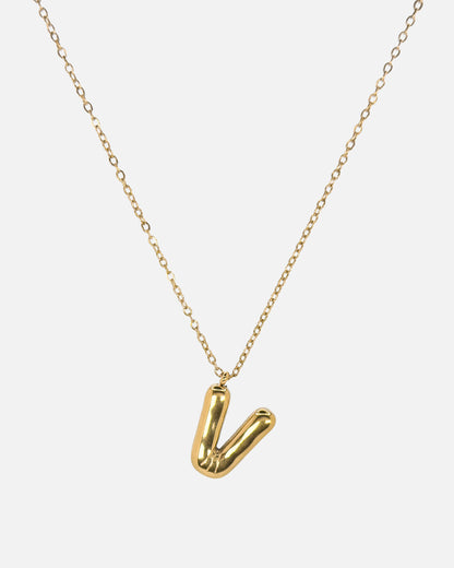 Bubble Letter Necklace