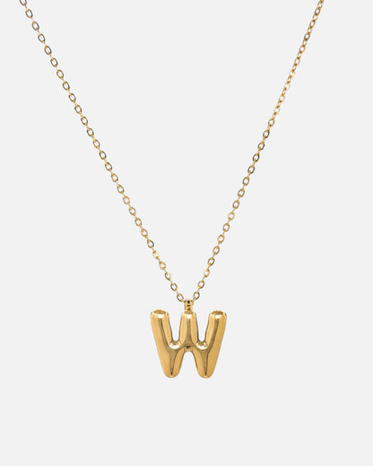 Bubble Letter Necklace