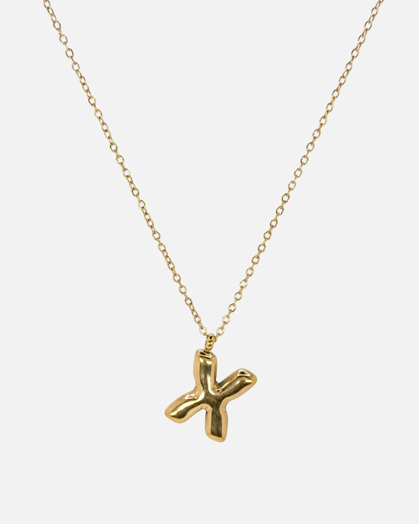 Bubble Letter Necklace