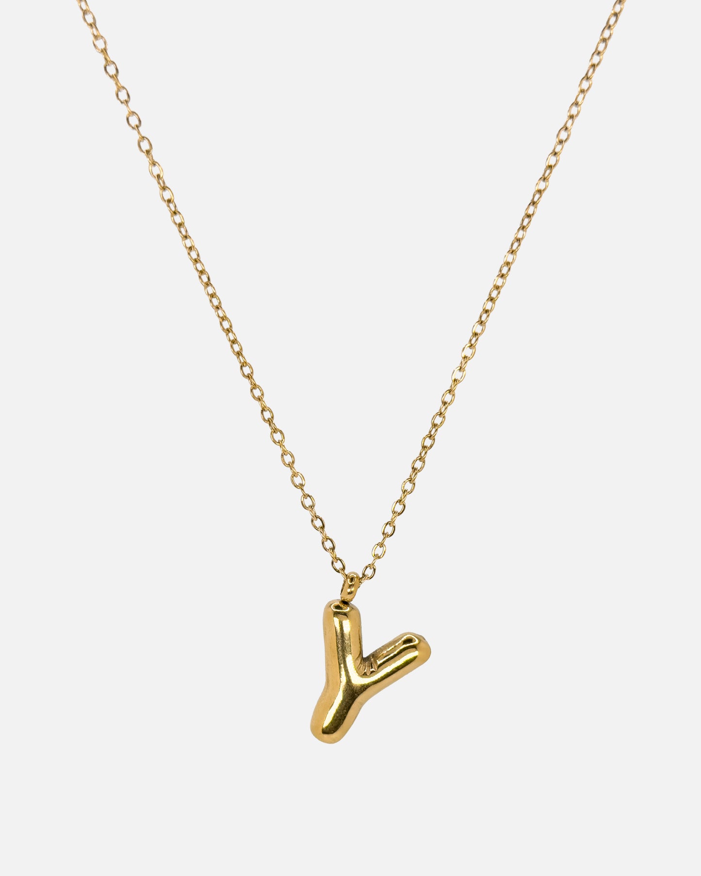 Bubble Letter Necklace