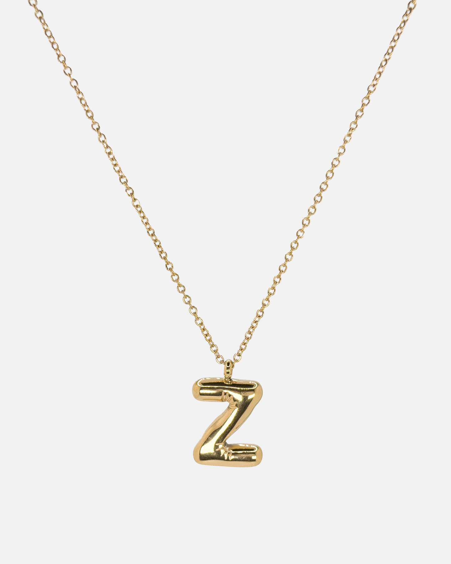 Bubble Letter Necklace
