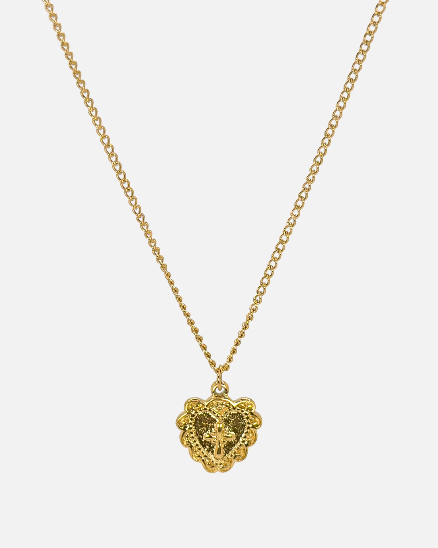 Cross Heart Necklace