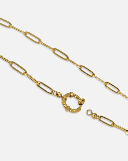 Skinny Paperclip Necklace