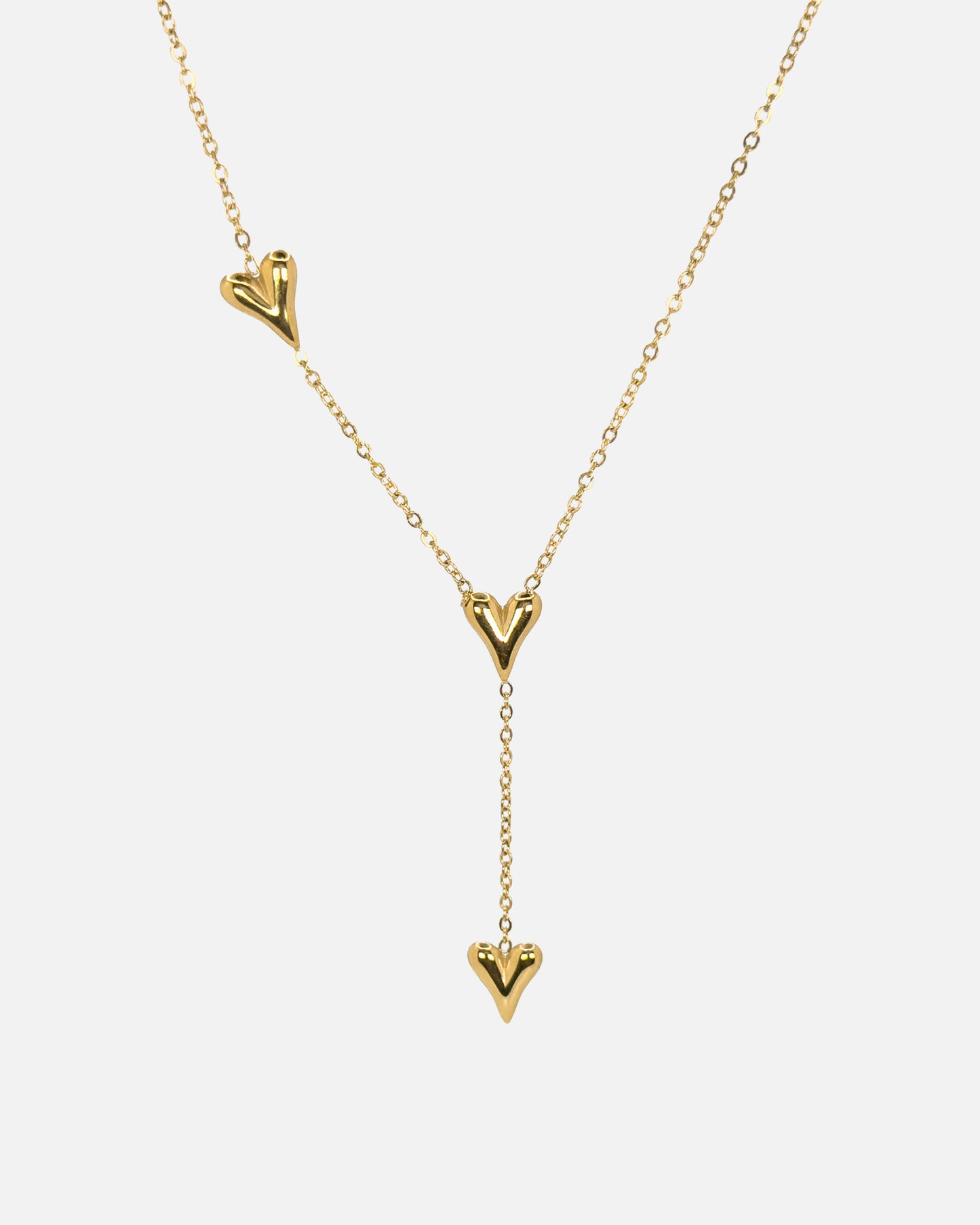 Trio Hearts Necklace