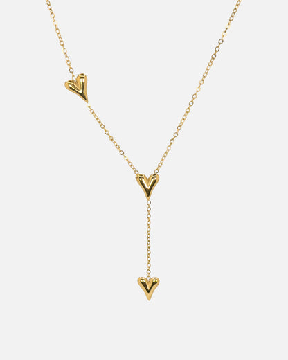 Trio Hearts Necklace