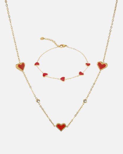 Red Hearts Set
