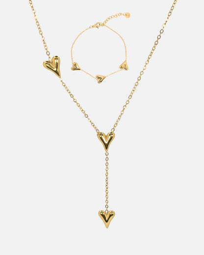 Trio Hearts Set