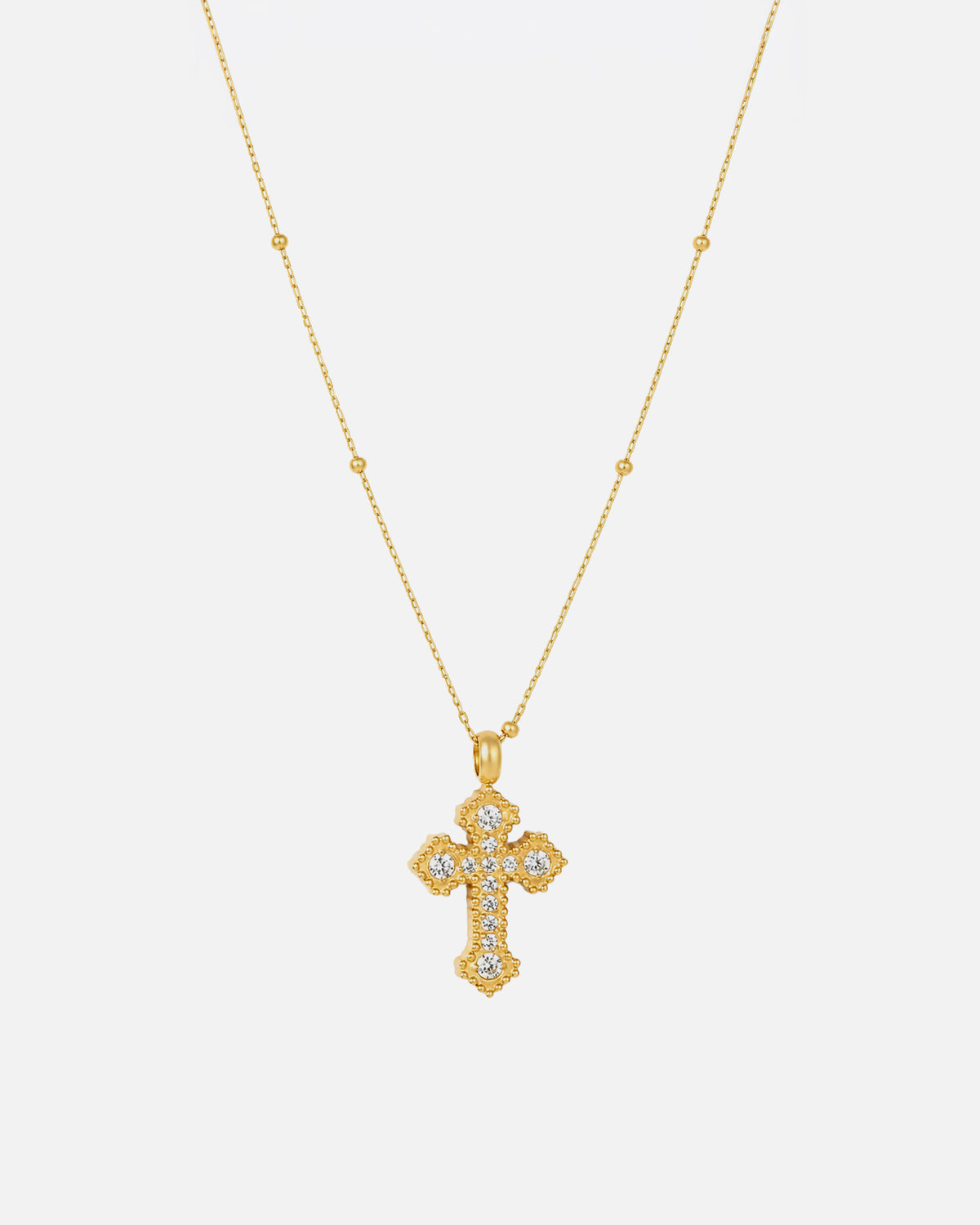Ornate Cross Necklace