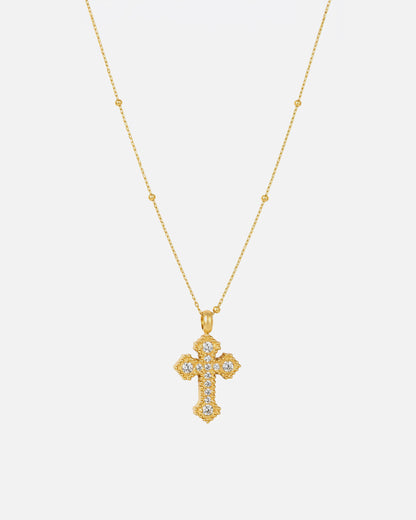 Ornate Cross Necklace